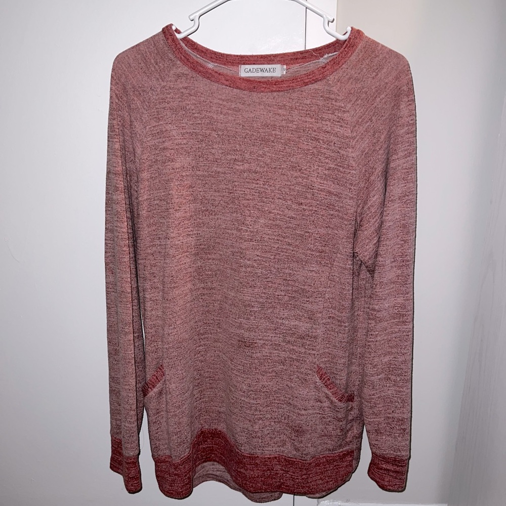 Pink sweater